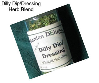 Dilly Dip/Dressing Herb Blend