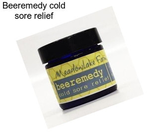 Beeremedy cold sore relief