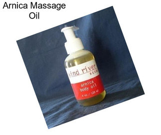 Arnica Massage Oil