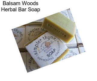 Balsam Woods Herbal Bar Soap