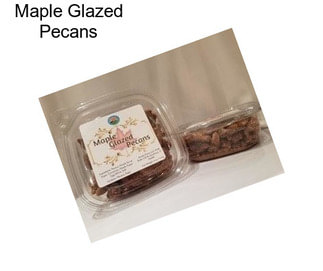 Maple Glazed Pecans