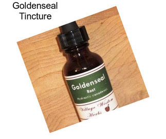 Goldenseal Tincture