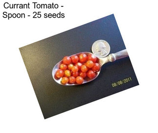 Currant Tomato - Spoon - 25 seeds