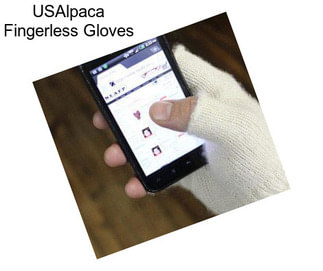 USAlpaca Fingerless Gloves