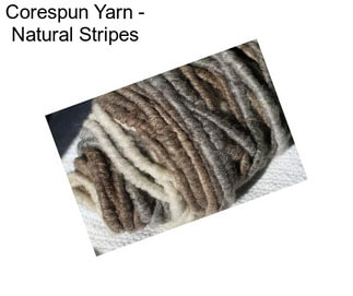 Corespun Yarn - Natural Stripes
