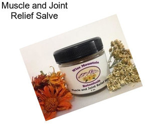 Muscle and Joint Relief Salve