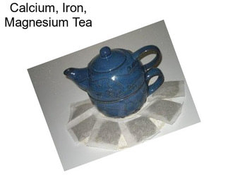 Calcium, Iron, Magnesium Tea
