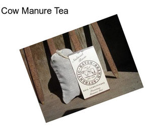 Cow Manure Tea