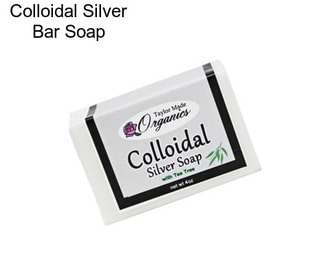 Colloidal Silver Bar Soap