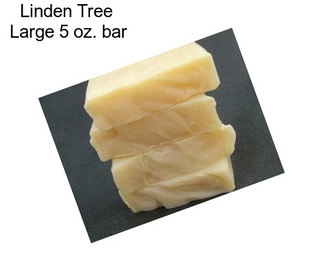 Linden Tree  Large 5 oz. bar