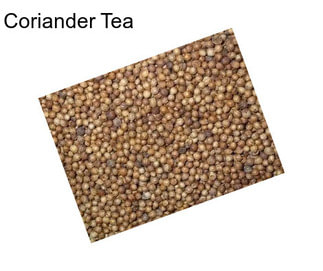 Coriander Tea