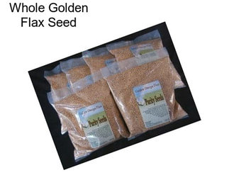 Whole Golden Flax Seed