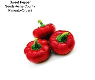 Sweet Pepper Seeds-Ashe County Pimento-Organi