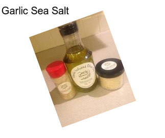 Garlic Sea Salt