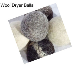 Wool Dryer Balls