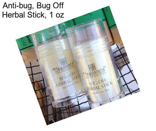 Anti-bug, Bug Off Herbal Stick, 1 oz