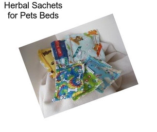 Herbal Sachets for Pets Beds