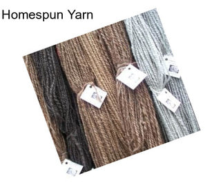 Homespun Yarn