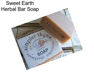 Sweet Earth Herbal Bar Soap