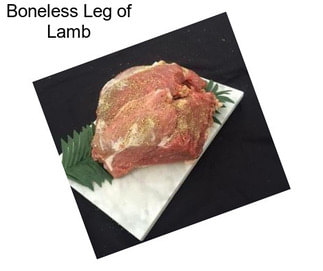 Boneless Leg of Lamb