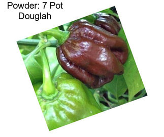 Powder: 7 Pot Douglah