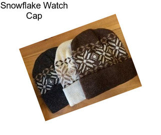 Snowflake Watch Cap