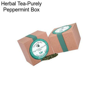 Herbal Tea-Purely Peppermint Box