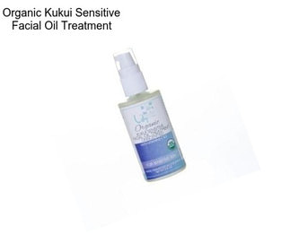 Organic Kukui Sensitive Facial Oil Treatment