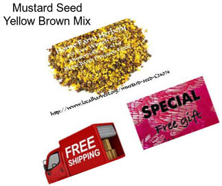 Mustard Seed Yellow Brown Mix