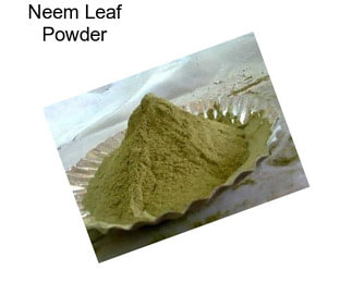 Neem Leaf Powder