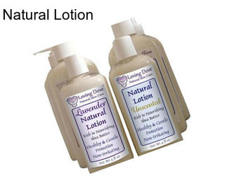 Natural Lotion