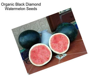 Organic Black Diamond Watermelon Seeds