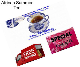 African Summer Tea