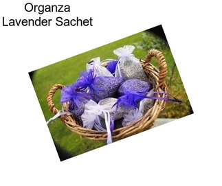 Organza Lavender Sachet