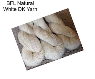 BFL Natural White DK Yarn