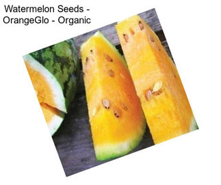 Watermelon Seeds - OrangeGlo - Organic