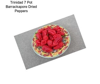 Trinidad 7 Pot Barrackapore Dried Peppers