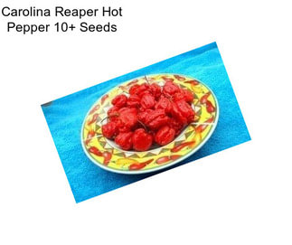 Carolina Reaper Hot Pepper 10+ Seeds