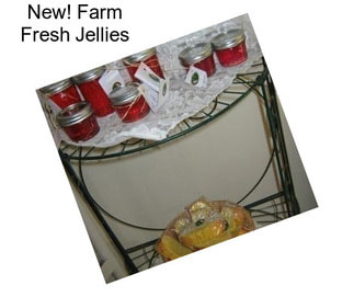 New! Farm Fresh Jellies
