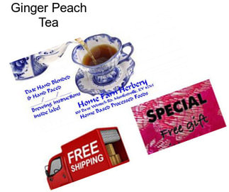 Ginger Peach Tea