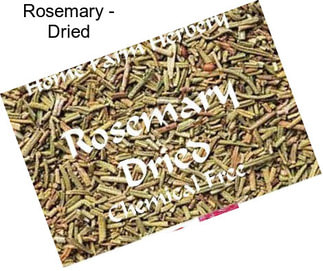 Rosemary - Dried