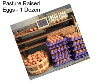 Pasture Raised Eggs - 1 Dozen