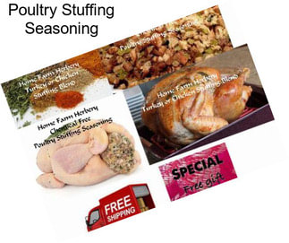Poultry Stuffing Seasoning