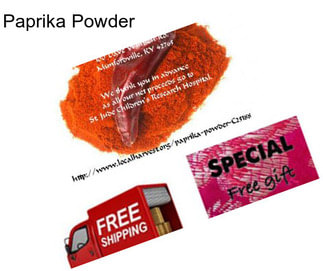 Paprika Powder