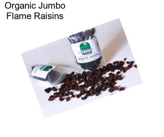 Organic Jumbo Flame Raisins 