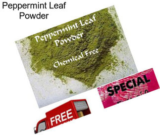 Peppermint Leaf Powder