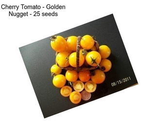 Cherry Tomato - Golden Nugget - 25 seeds