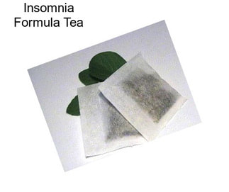 Insomnia Formula Tea