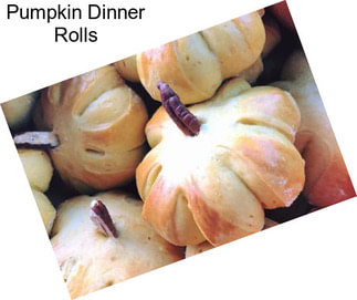 Pumpkin Dinner Rolls