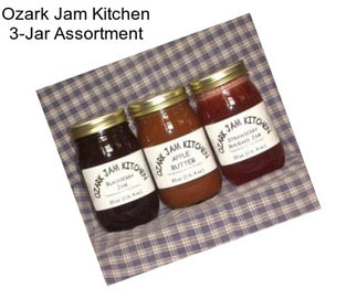 Ozark Jam Kitchen 3-Jar Assortment